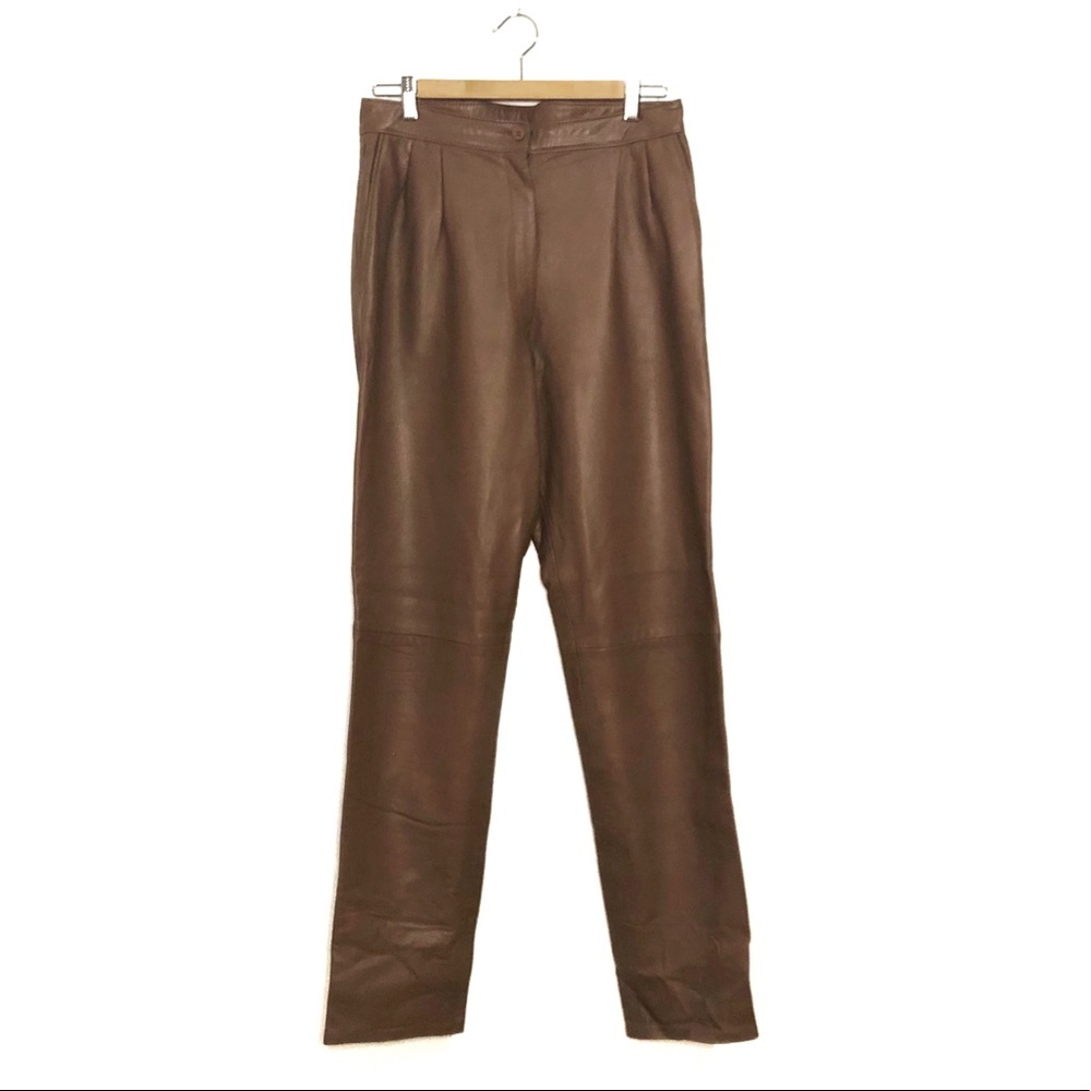 Abercrombie & Fitch | Vintage Leather Trousers